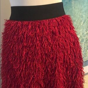 Feather sparkly midi skirt. Lularoe Jill